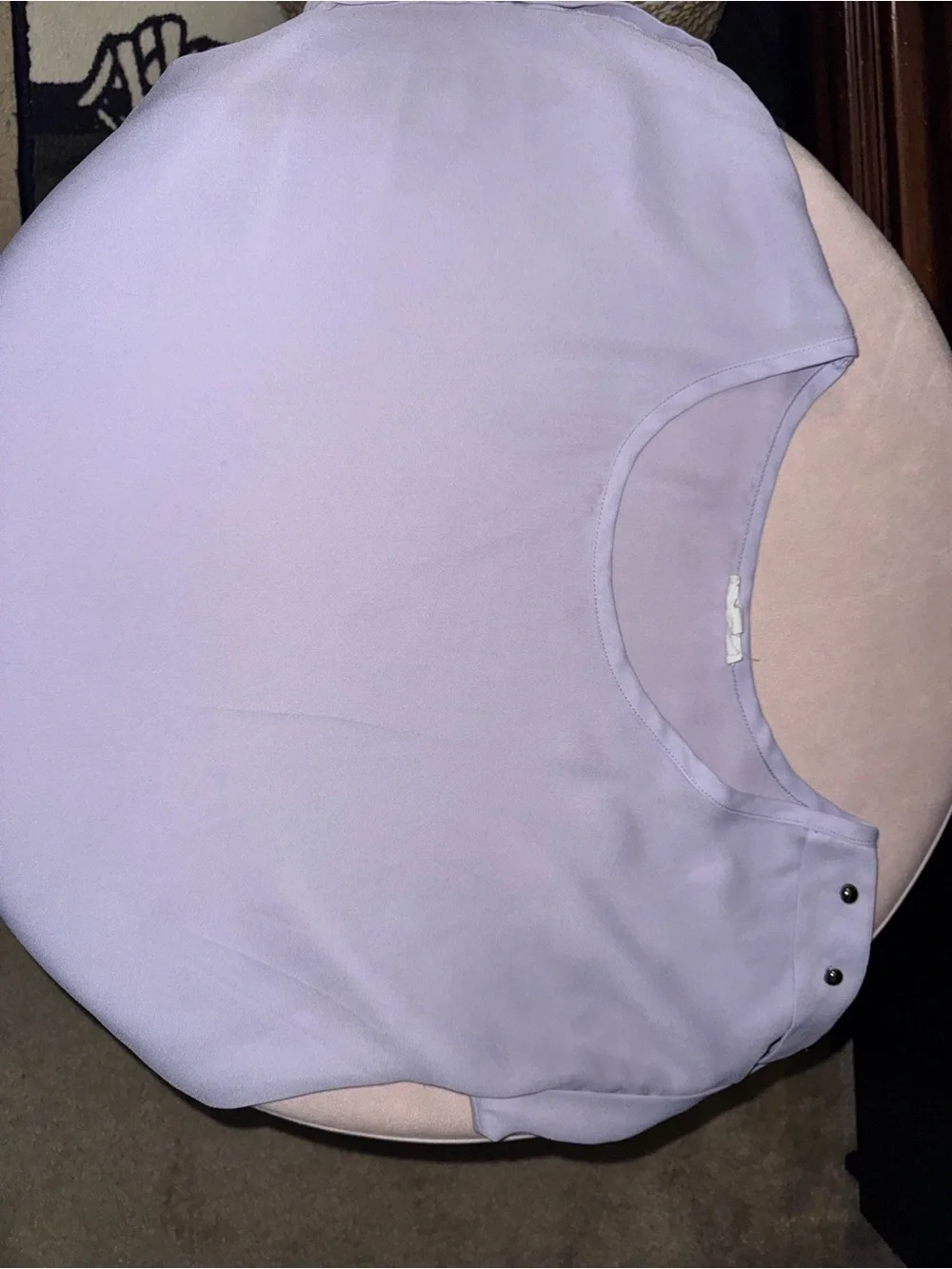 Lavender Cap Sleeve Women’s Top - Picture 5 of 7